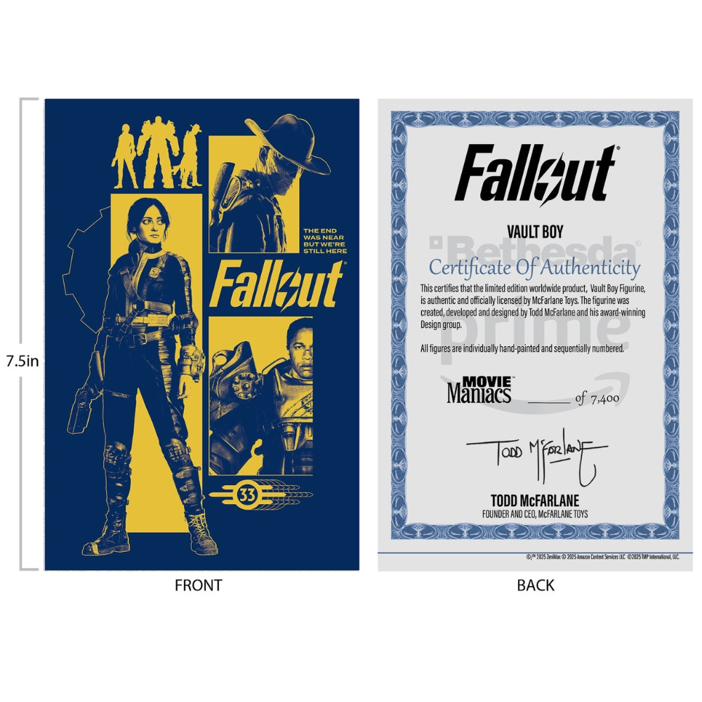 Fallout Vault Boy (Version 3) 5in Posed Figure