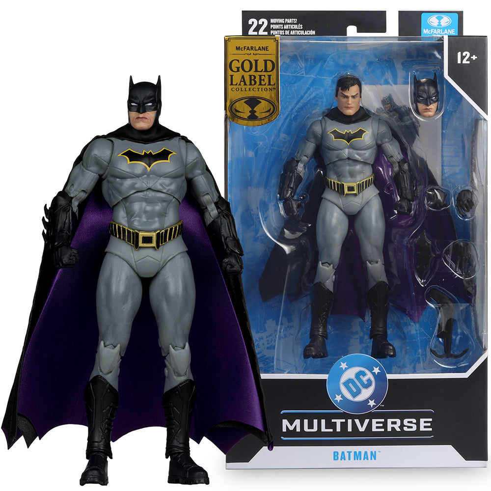 DC Multiverse Batman (DC Rebirth) Złota Edycja Figurka 7 cali
