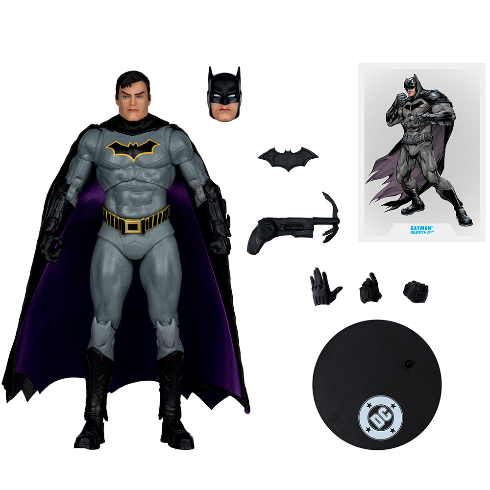 DC Multiverse Batman (DC Rebirth) Złota Edycja Figurka 7 cali