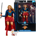 DC Multiverse Supergirl and Baby Krypto (Supergirl Movie) 7in Action Figure Deluxe Theatrical Edition