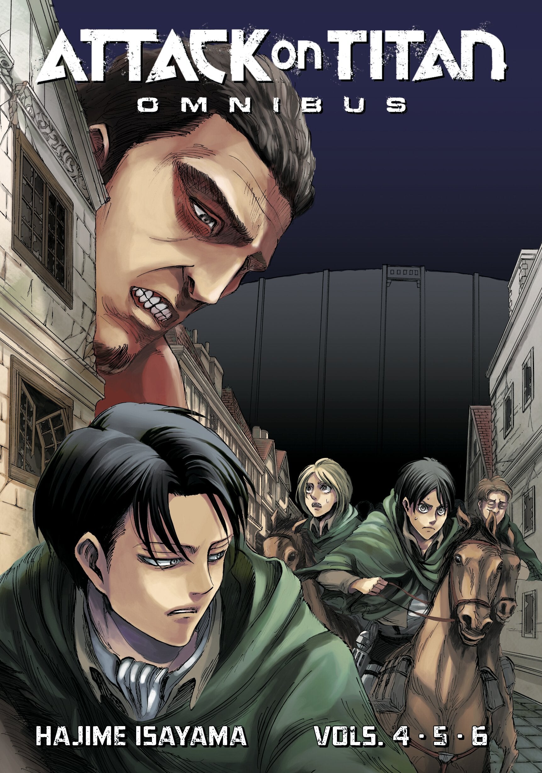 Attack on Titan Omnibus 2 (Vol. 4–6)