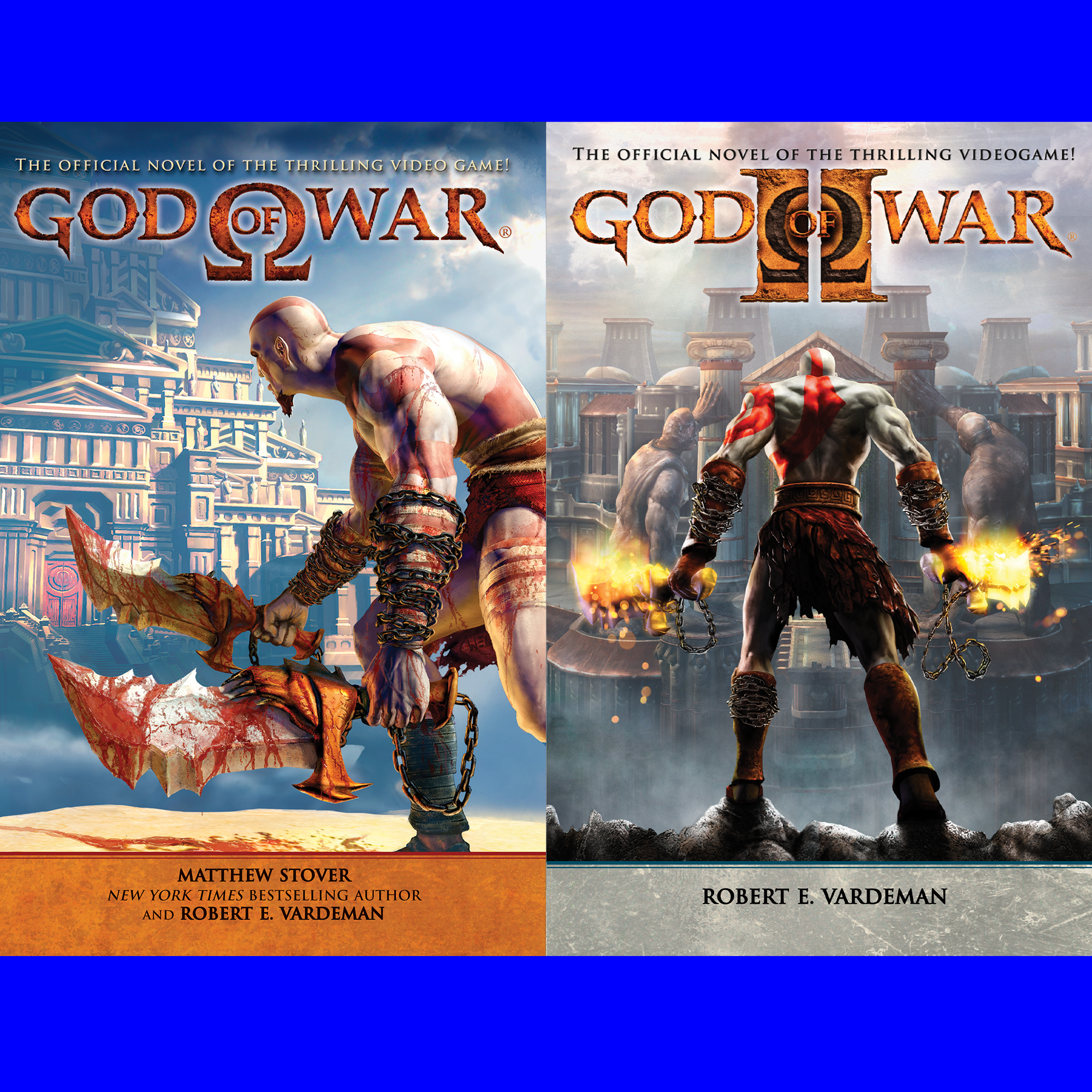 God of War romanas + God of War II romanas (Ne komiksas)