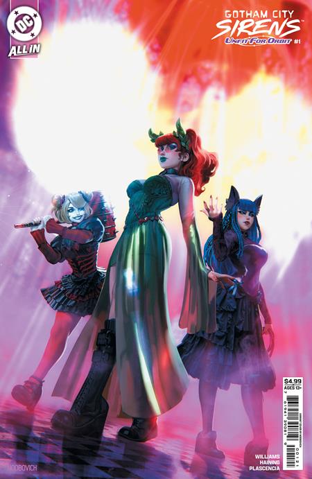 GOTHAM CITY SIRENS UNFIT FOR ORBIT #1