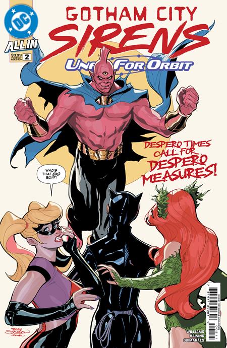 GOTHAM CITY SIRENS UNFIT FOR ORBIT #2