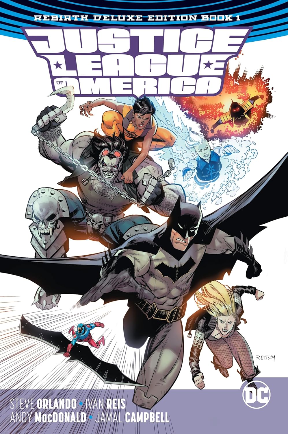 Justice League of America: The Rebirth (Deluxe Edition, Book 1)